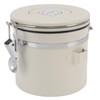 Airtight Coffee Canister 304 Stainless Steel Valve with Scoop for