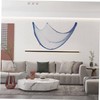 ORFOFE Indoor Beach Fishing Net Wall Ornament Decorative Thickened Style