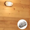 Milisten Sauna Room Explosion Lamp Anti-High Temperature Round Lamp Waterproof