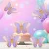 Wettarn 20 Pcs Butterfly Centerpieces for Tables Butterfly Party Decorations