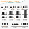 ELIVED Universal VESA Screws Set for TV Mounting, Hardware Kit