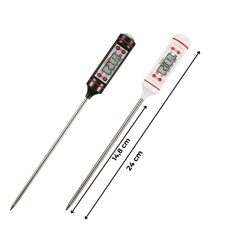 Digital Thermometer for Food, Liquid, Oil, Ultra Fast Measurement and
