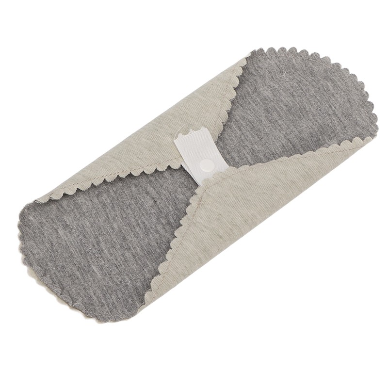 4PCS Washable Feminine Pads Gray Graphene Leakproof Breathable Reusable Sanitary
