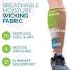 Run Forever Calf Compression Sleeves for Men and Women -