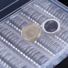 Coin Capsule, Coin Case, Commemorative, Coin Storage, 1.2 inches (30