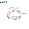 sourcing map M10 Split Lock Washer, 100Pcs 304 Stainless Steel