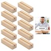10 Pcs Wooden Place Card Holders Retro Table Number Stands