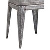 Benjara Multi Functional Galvanized Metal Tub on Stand, Gray