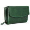 Chunkyrayan P GB-6 Green Madrid Women's Wallet High-Quality Vintage RFID