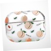 DOITOOL 2pcs Pc Protective Case for Cartoon Fruit Design Plastic