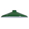 B&P Lamp® Green, Industrial Style Metal Shade, 14" Diameter