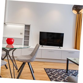 CHILDWEET Tabletop Tv Stand Base LCD Tv Holder Ergonomic Design Easy Setup Suitable for Screens Stable Support for Living Room Use