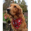Christmas Dog bandana, Dog Bib, slip over the collar S,M,L,XL,XXL,