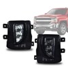 G-PLUS Smoky lens LED Fog Light Compatible With 2016-2018 Chevy