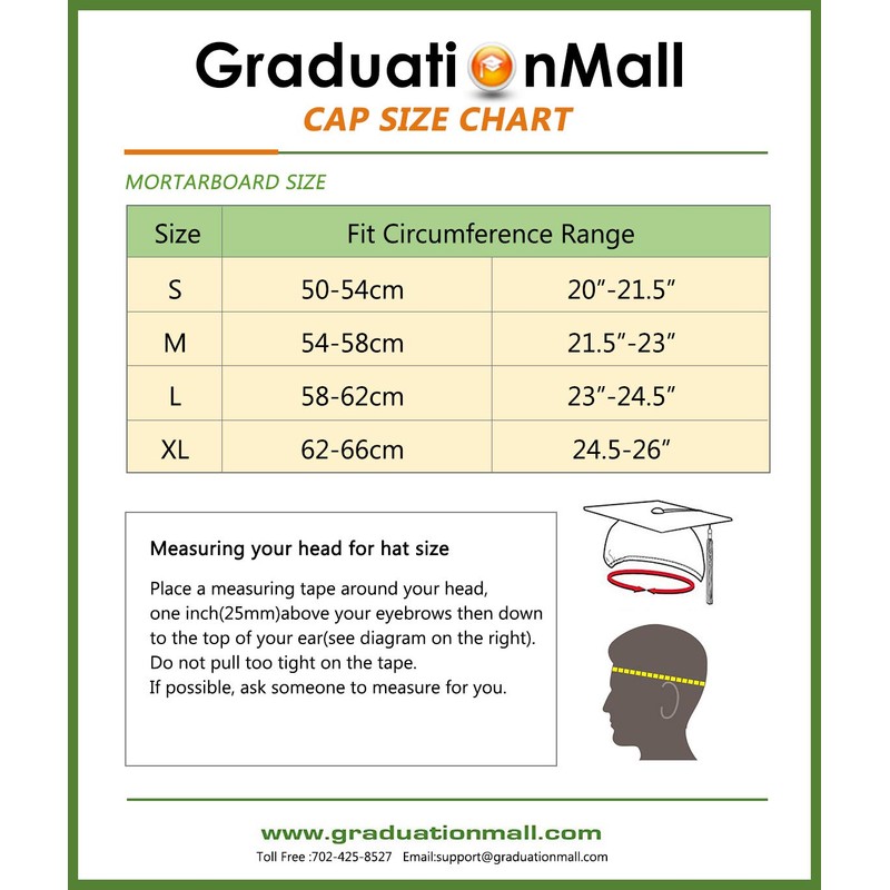 GraduationMall Graduation Cap - Unisex Adults Economy UK Style Felt
