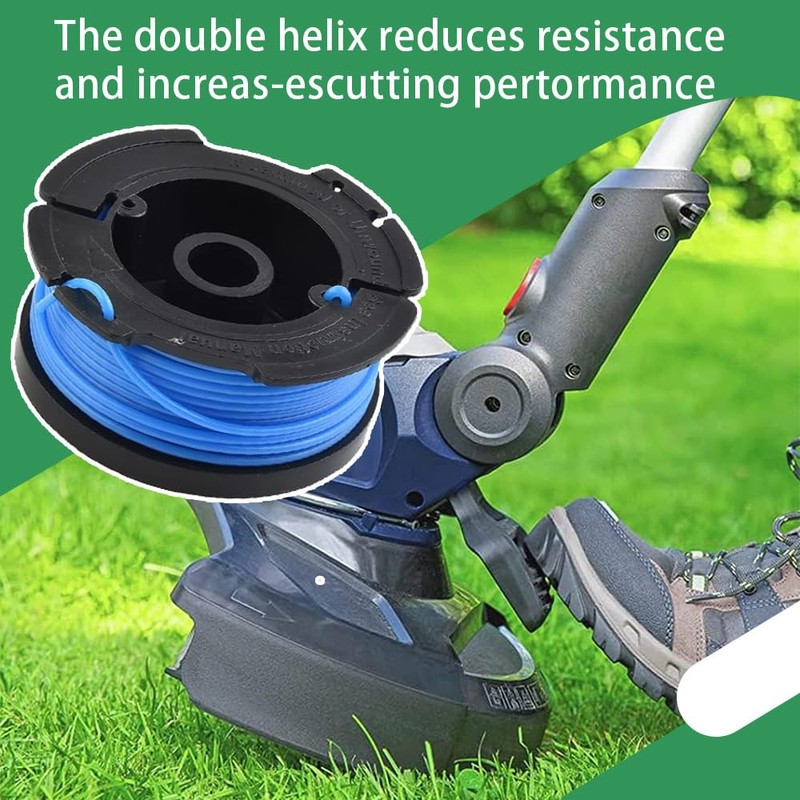 Eimuweip 4 PCS Spool Line for Black and Decker Reflex