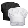 Frdelma Chef's Hats, Pack of 2 Unisex Chef Hats, 22
