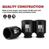 CASOMAN 11PCS 1/2-Inch Drive Large Impact Socket Set, 6 Point,