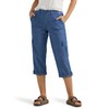 Lee Women's Ultra Lux Comfort with Flex-to-Go Cargo Capri Pant,