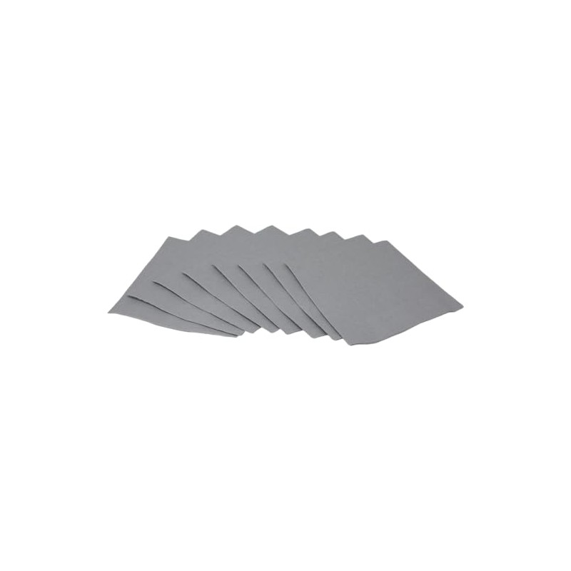 Silver Gray Beverage Cocktail Napkins | 2-Ply | 5" x