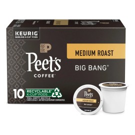 Peets Coffee Cápsulas K-cup De Tostado Medio Para Cafeteras