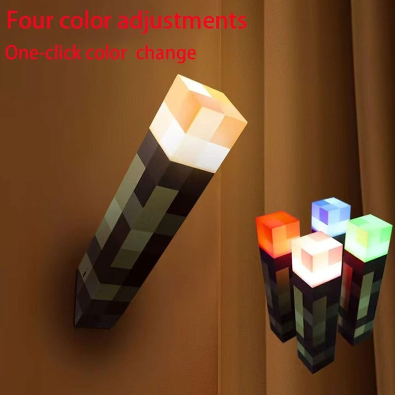 Xugenxes Glowing Wall Light Flashlight, 4 Light Options, 11 Inch