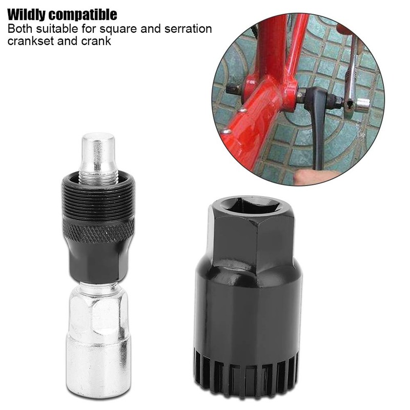Bicycle Crank Remover with Extension Mandrel, Bicycle Crank Remover, Practical,