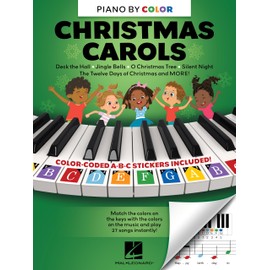 Piano-by-Color: Play Your Favorite Christmas Carols Instantly!