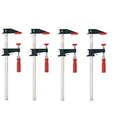 Bessey GSCC2.512 2.5-Inch x 12-Inch Economy Clutch Style Bar Clamp … (4)