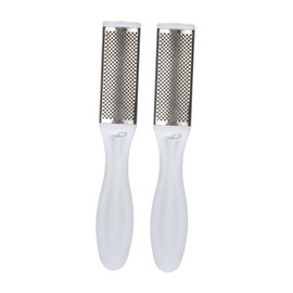 Beavorty 2pcs Foot Pumice Feet Pumice Stones Exfoliator Pedicure Foot Rasp File Foot Remover Foot File Double Sided White Foot Rubbing Board