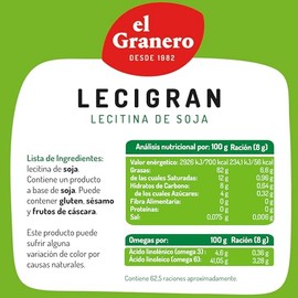GRANERO Bolsa Lecitina IP 500Grgranero
