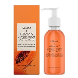 Peeling Schaum, Sanfter Gesichtsreiniger,Exfoliating Cleanser, Reinigungsschaum, Milde Gesichtsreinigung für Strahlendes Hautbild, Exfolierend, Reinigend, Glättend, für Alle Hauttypen 100ml