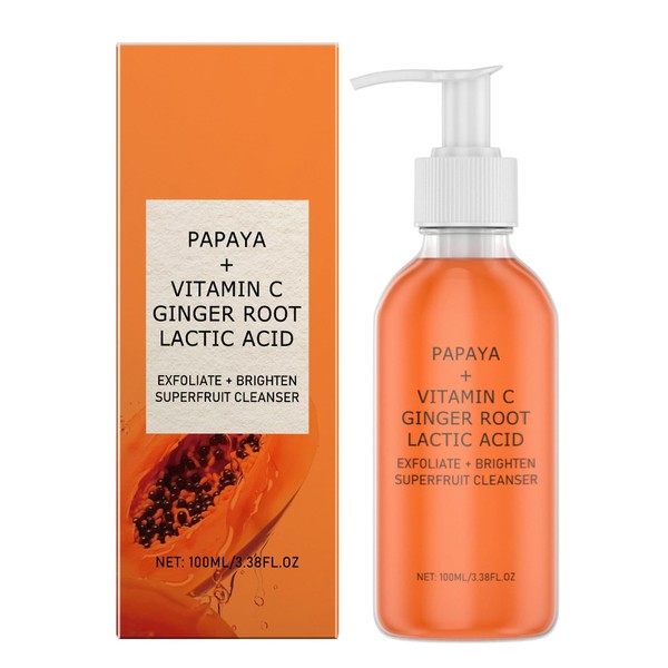 Peeling Schaum, Sanfter Gesichtsreiniger,Exfoliating Cleanser, Reinigungsschaum, Milde Gesichtsreinigung für Strahlendes