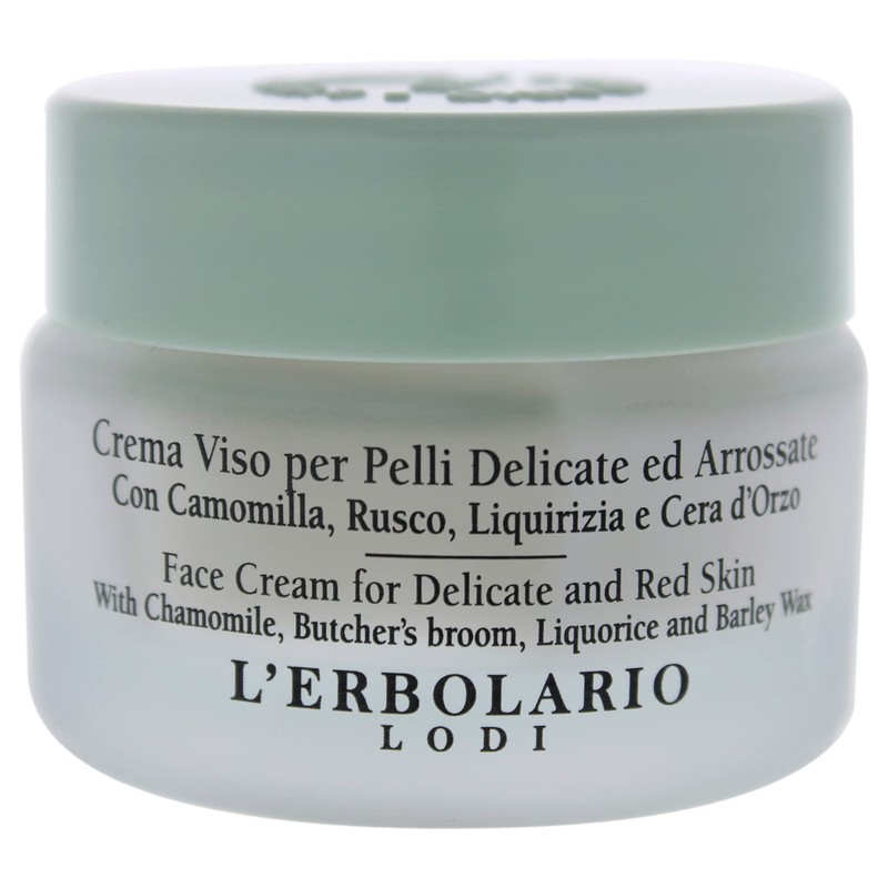 L'Erbolario Cream Sensitive Skin Camomile, Spike Myrt and Liquorice 30