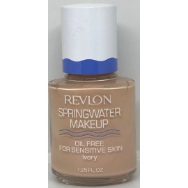 Revlon Springwater Makeup Oil free for sensitive skin 1.25 oz IVORY