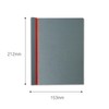 SlideNote SN3SA5-BG Slide Notebook, A5, Blue-Gray, PageBase, New Sensation Binder,
