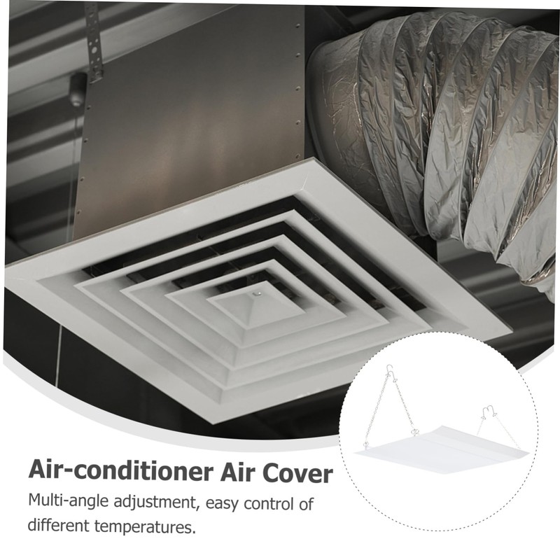 WHAMVOX 1pc Air Conditioner Windshield Ac Vent Deflector Ceiling Anti