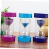 Ciieeo 2pcs Sand Clock Drop Resistant Timer for Home Office