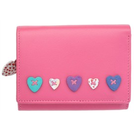 Mala Leather Lucy Collection RFID 3512_30 Leather Wallet Small, candy, Standard size, rfid wallet