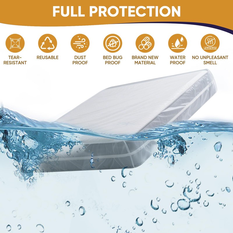CHUPER King/Cal King Mattress Bag for Moving and Storage ,