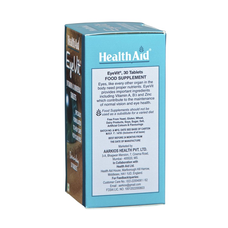 HealthAid EyeVit - Prolong Release - 30 Tablets
