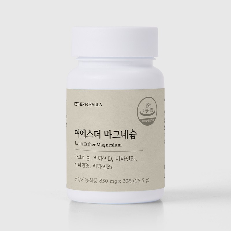ESTHER FORMULA Lyuh Esther Magnesium 30 Tablets (1-month supply) -