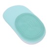 2 in 1 Electric Face Cleansing Brush Silicone Sonic Vibration
