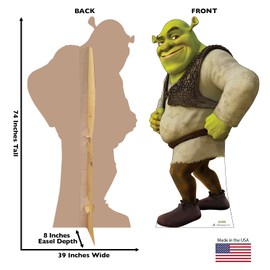Cardboard People Shrek Life Size Cardboard Cutout Standup - Shrek (2001 Film)