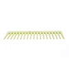 Kumi Wheat Eco-Friendly Afro Styling Comb Green - Durable &