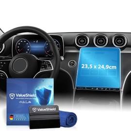 Anti-Fingerprint Matte Screen Protector Suitable for Mercedes GLC X254 2022-2029: Infotainment 11.9 Inch Touch Screen, Navigation Device - Prevents Reflections and Scratches