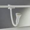 Searchlight Task clamp lamp desk partner white flexi clip (P4122WH)