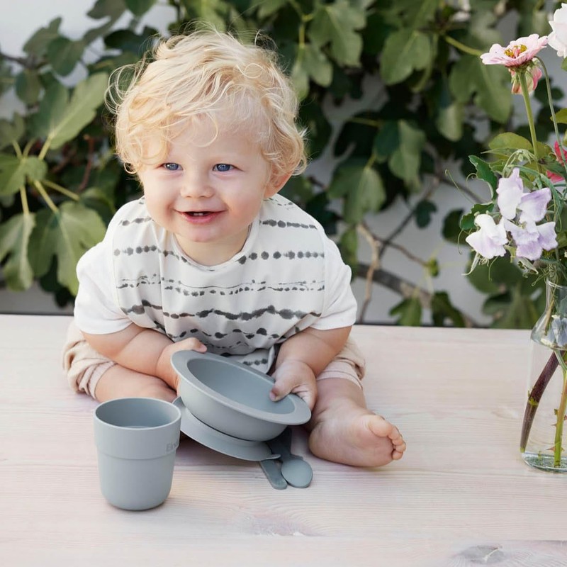 Elodie Details Baby Bib with Crumb Tray - Washable -