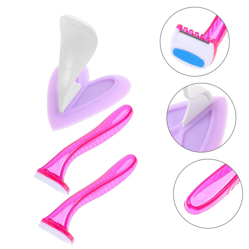 BIUDECO Bikini Privates Shaving Kit 3pc Plastic Shaver Hair Razor