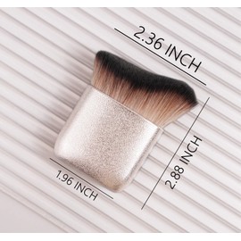 GOERTI Self Tanner Brush GOERTI Body Makeup Brush for Flawless Leg Makeup, Foundation Brush Makeup Brush for Face Body Makeup Brushes for Self Tanner Kabuki Brush for Body Blend Brush for Tanning Mousse